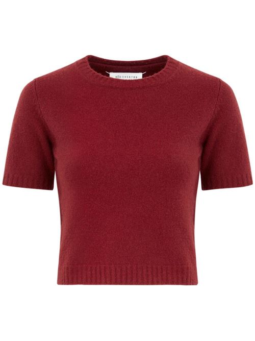 Cropped wool sweater MAISON MARGIELA | S51HL0017M13058248